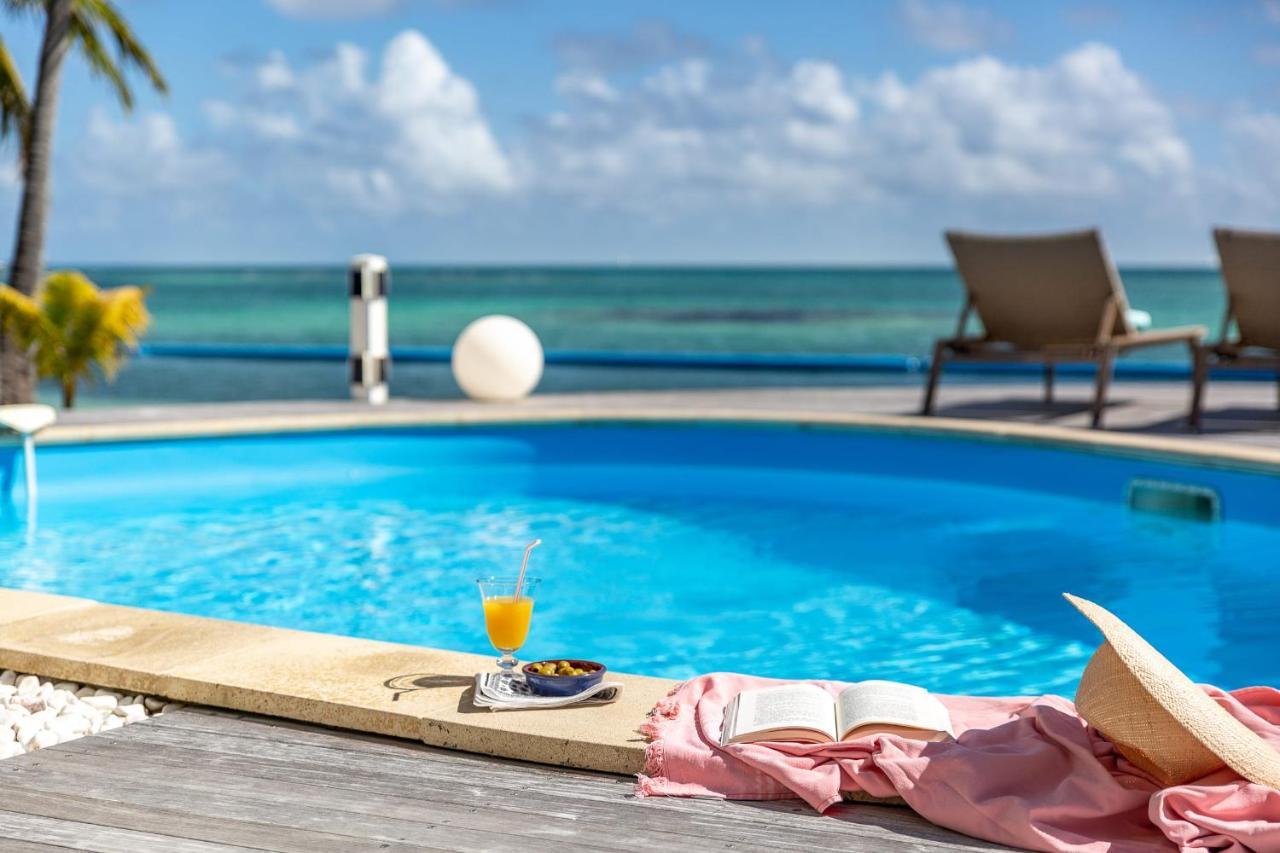 Villa Marine 5 Etoiles Sur La Plage Du Lagon A Deux Pas Du Golf Сен Франсоа Екстериор снимка