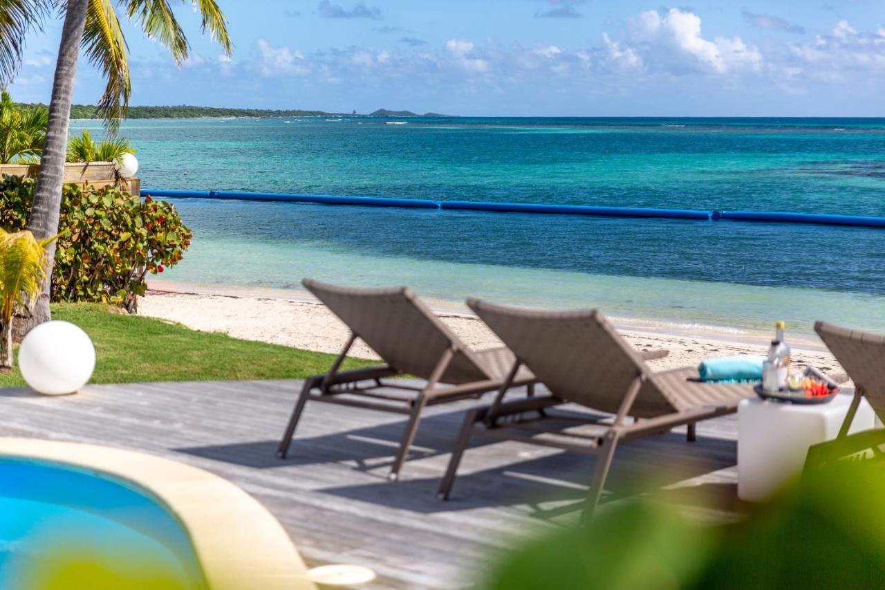 Villa Marine 5 Etoiles Sur La Plage Du Lagon A Deux Pas Du Golf Сен Франсоа Екстериор снимка