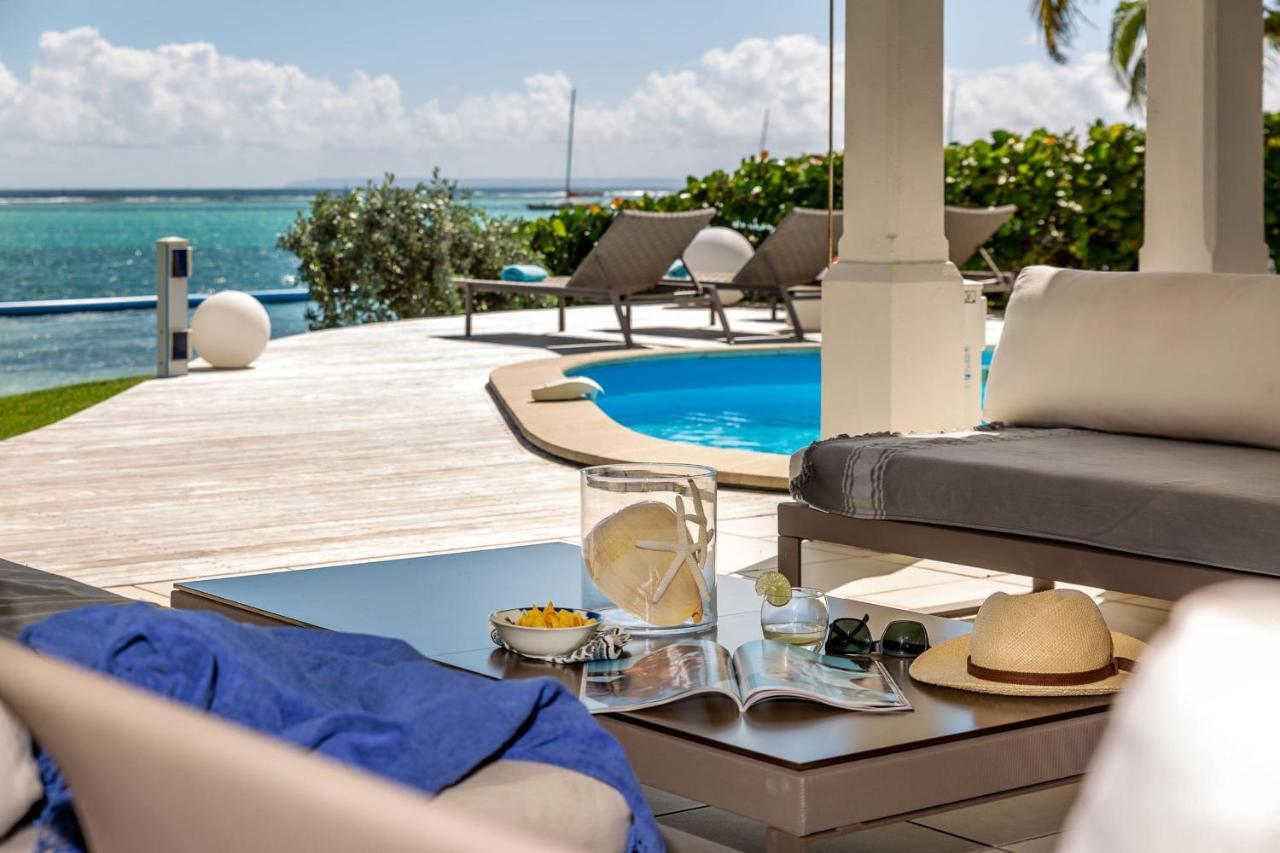 Villa Marine 5 Etoiles Sur La Plage Du Lagon A Deux Pas Du Golf Сен Франсоа Екстериор снимка