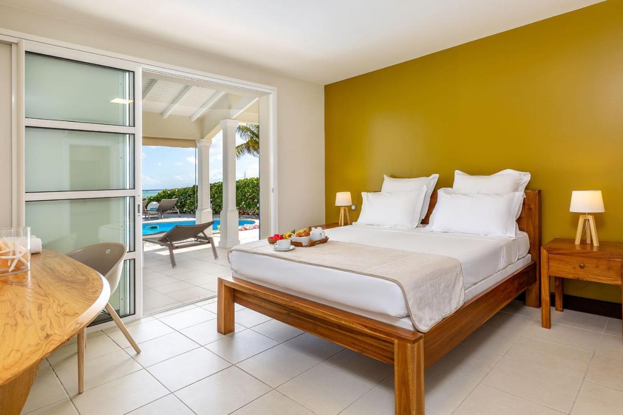 Villa Marine 5 Etoiles Sur La Plage Du Lagon A Deux Pas Du Golf Сен Франсоа Екстериор снимка
