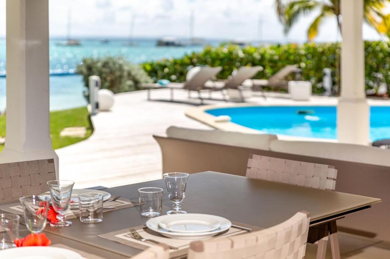 Villa Marine 5 Etoiles Sur La Plage Du Lagon A Deux Pas Du Golf Сен Франсоа Екстериор снимка