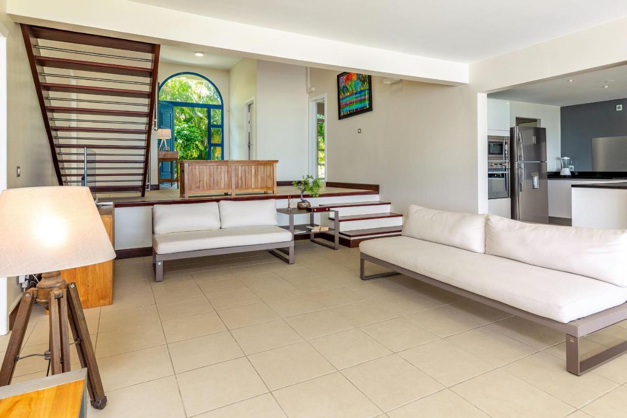 Villa Marine 5 Etoiles Sur La Plage Du Lagon A Deux Pas Du Golf Сен Франсоа Екстериор снимка